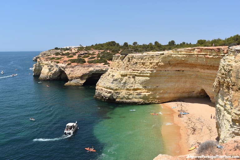 Cliffs sculpted by over centuries by the sea